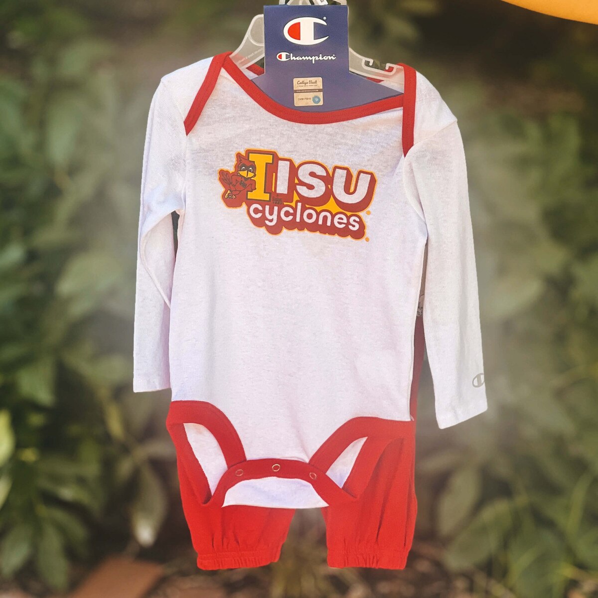 Champion Infant Leaning Cy White 2-Piece Set
